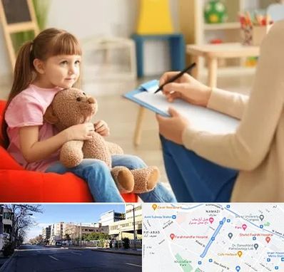 روانشناس کودک در خیابان ملاصدرا شیراز