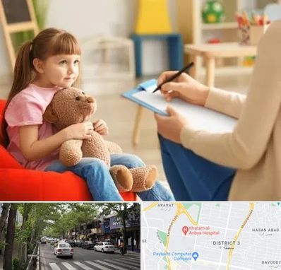 روانشناس کودک در ظفر