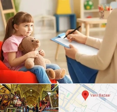 روانشناس کودک در بازار وکیل شیراز