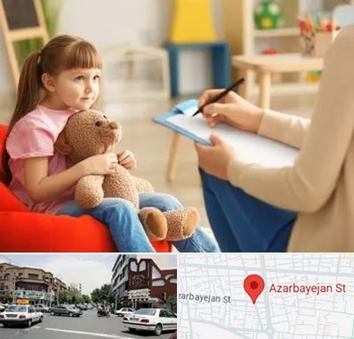 روانشناس کودک در خیابان آذربایجان