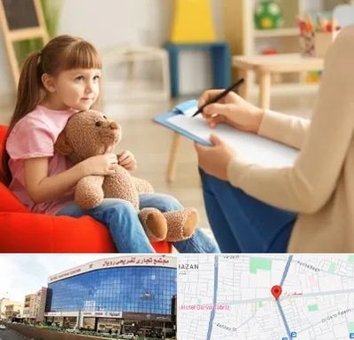 روانشناس کودک در نصف راه تبریز