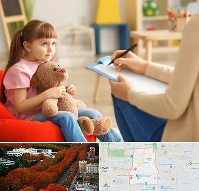 روانشناس کودک در منطقه 6 تهران