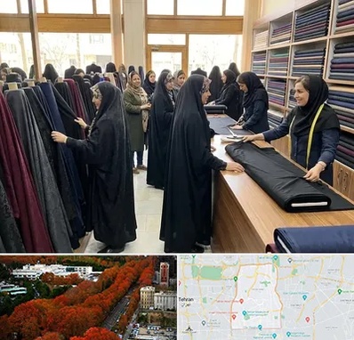 فروش پارچه چادر در منطقه 6 تهران