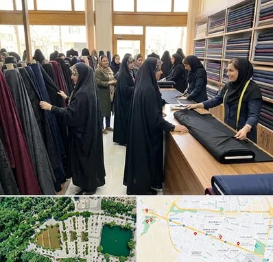 فروش پارچه چادر در وکیل آباد مشهد 
