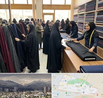 فروش پارچه چادر در منطقه 4 تهران 