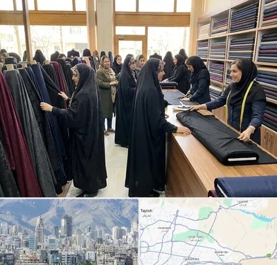 فروش پارچه چادر در شمال شرق تهران