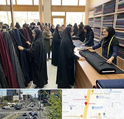 فروش پارچه چادر در ستاری 
