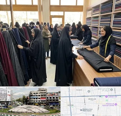 فروش پارچه چادر در مرکز تهران