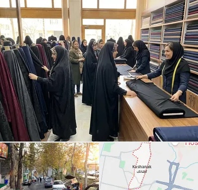 فروش پارچه چادر در کاشانک