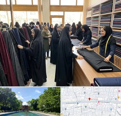 فروش پارچه چادر در هشت بهشت اصفهان 