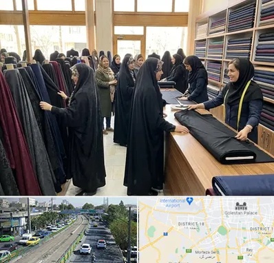 فروش پارچه چادر در جنوب تهران