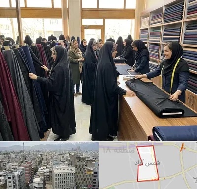 فروش پارچه چادر در شمس آباد تهران