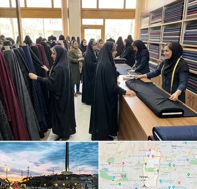فروش پارچه چادر در منطقه 2 تهران 