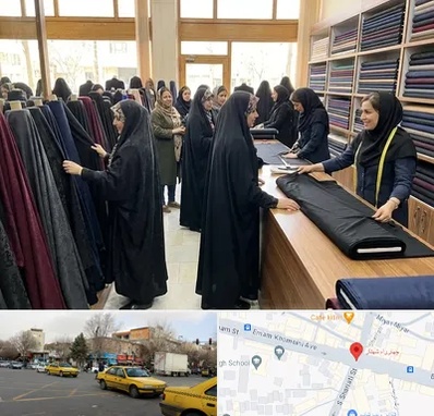 فروش پارچه چادر در شهناز تبریز 