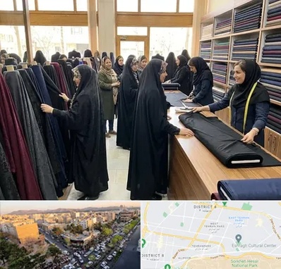 فروش پارچه چادر در تهرانپارس 
