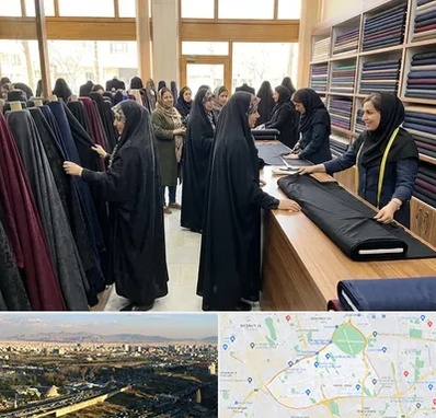فروش پارچه چادر در منطقه 19 تهران