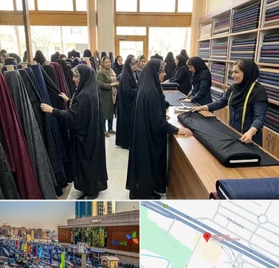 فروش پارچه چادر در لاله پارک تبریز