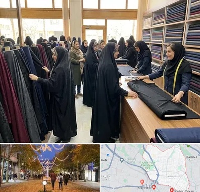 فروش پارچه چادر در ولیعصر ارومیه 