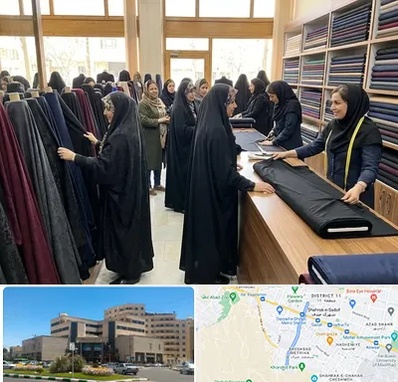 فروش پارچه چادر در صیاد شیرازی مشهد