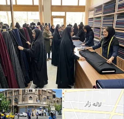 فروش پارچه چادر در لاله زار