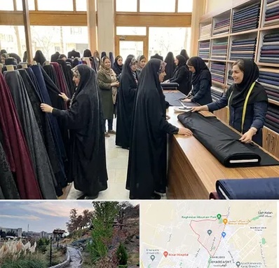 فروش پارچه چادر در باغستان کرج 