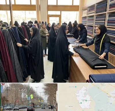 فروش پارچه چادر در نظرآباد کرج