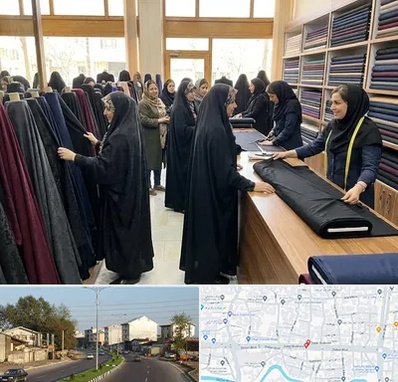 فروش پارچه چادر در ضیابری رشت