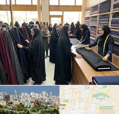 فروش پارچه چادر در شرق تهران