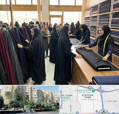 فروش پارچه چادر در آپادانا