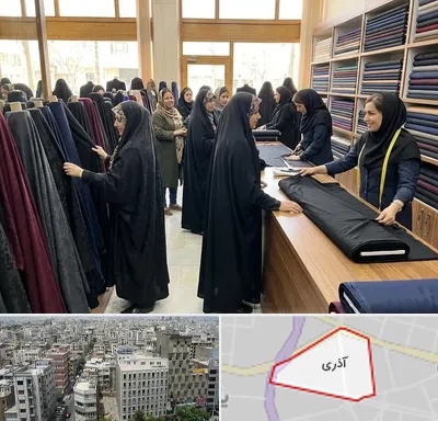 فروش پارچه چادر در آذری