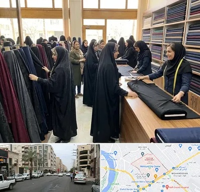 فروش پارچه چادر در زیتون کارمندی اهواز 