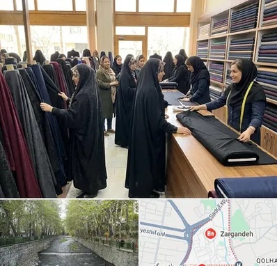 فروش پارچه چادر در زرگنده