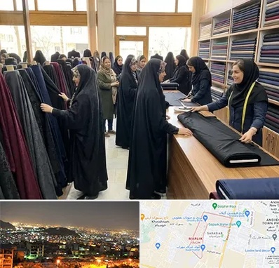 فروش پارچه چادر در مارلیک کرج