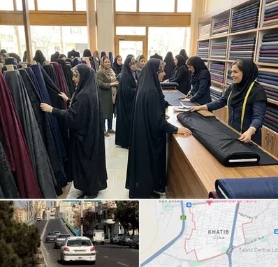 فروش پارچه چادر در خطیب تبریز 