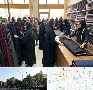 فروش پارچه چادر در میدان کاج 
