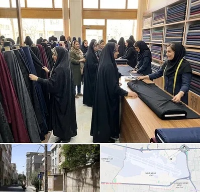 فروش پارچه چادر در مهرآباد