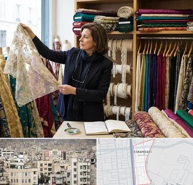 فروش پارچه مجلسی در اسکندری 