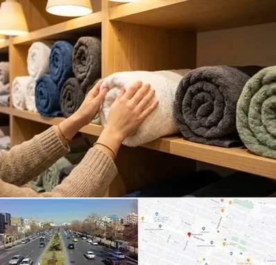 فروش پارچه حوله ای در بلوار معلم مشهد