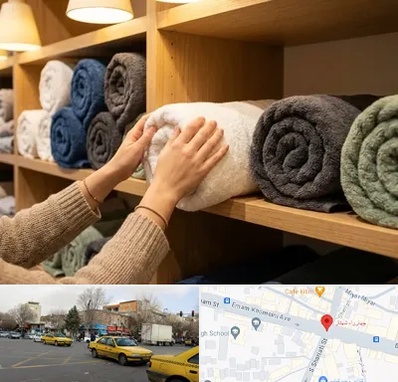 فروش پارچه حوله ای در شهناز تبریز