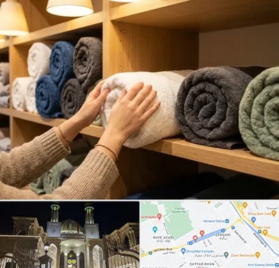 فروش پارچه حوله ای در زرگری شیراز