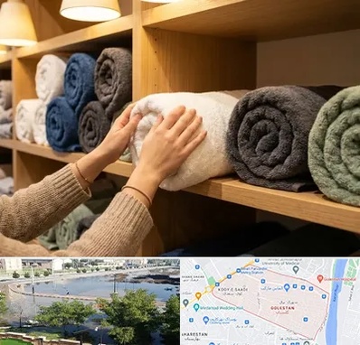 فروش پارچه حوله ای در گلستان اهواز