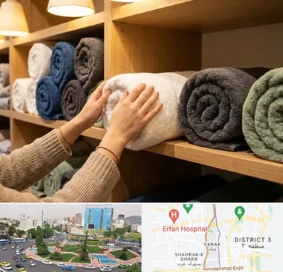 فروش پارچه حوله ای در ونک 