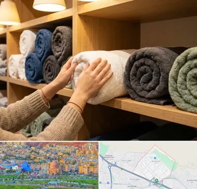 فروش پارچه حوله ای در رشدیه تبریز 