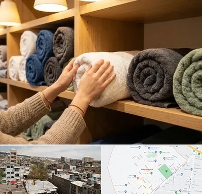 فروش پارچه حوله ای در شمیران نو