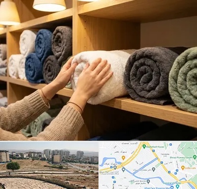 فروش پارچه حوله ای در کوی وحدت شیراز 