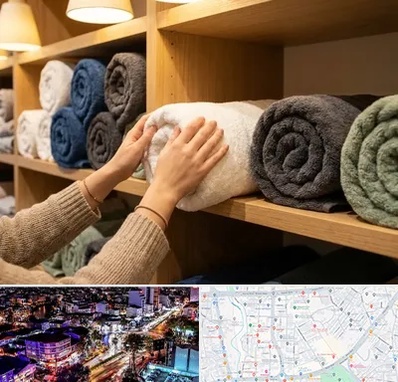 فروش پارچه حوله ای در منظریه رشت
