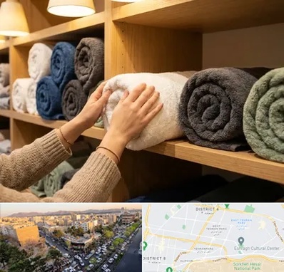 فروش پارچه حوله ای در تهرانپارس 