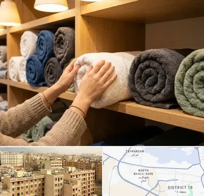 فروش پارچه حوله ای در جنوب غرب تهران