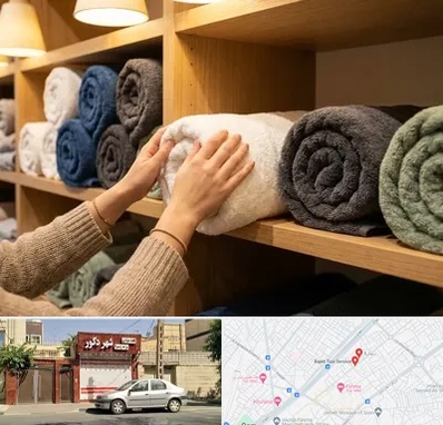 فروش پارچه حوله ای در باجک قم 