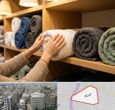 فروش پارچه حوله ای در آذری